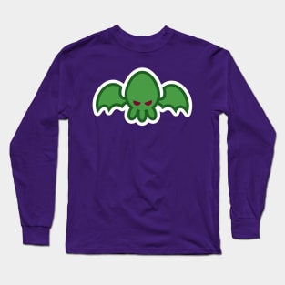 Cthulhu Emoji Long Sleeve T-Shirt